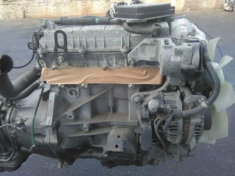 двигатель l8 на MAZDA BONGO skp2m (Мазда Бонго)
