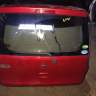 Дверь 5-я Mitsubishi Ek Wagon B11W  красный