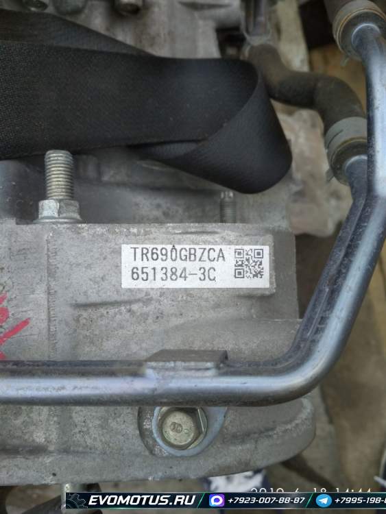 АКПП TR690GBZCA на FA20T SUBARU FORESTER SJ (субару форестер)