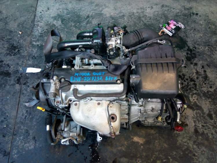 Двигатель  EJ-VE TOYOTA DUET M100A  (Тойота Дуэт)