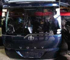 Дверь пятая   TOYOTA VOXY AZR65  (Тойота Вокси) синий
