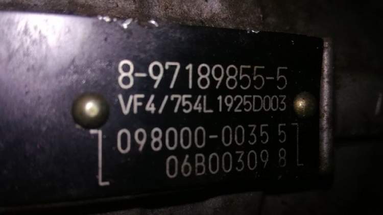 Тнвд на Isuzu ELF 4HG1, 4HF1, 4HK1, 4HJ1, 4HL1 8-97189855-5