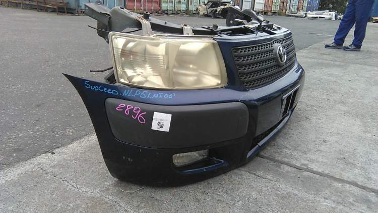ноускат 1nz-fe на TOYOTA SUCCEED ncp58 (Тойота Саксид)  синий