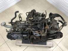 двигатель EA82 на SUBARU LEONE AL5 (субару леоне)