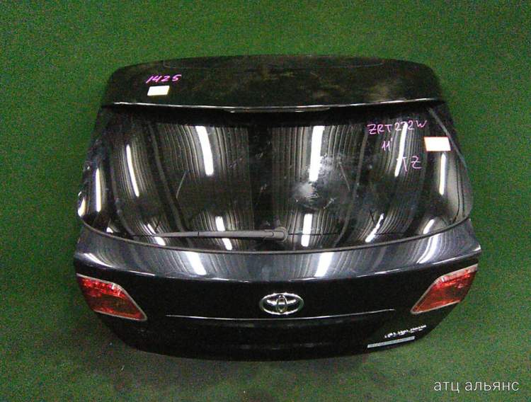 дверь пятая на 3zr-fae TOYOTA AVENSIS zrt272 (Тойота Авенсис) черный задняя   