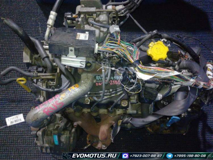 двигатель EN07 на SUBARU PLEO RA1 (субару плео)