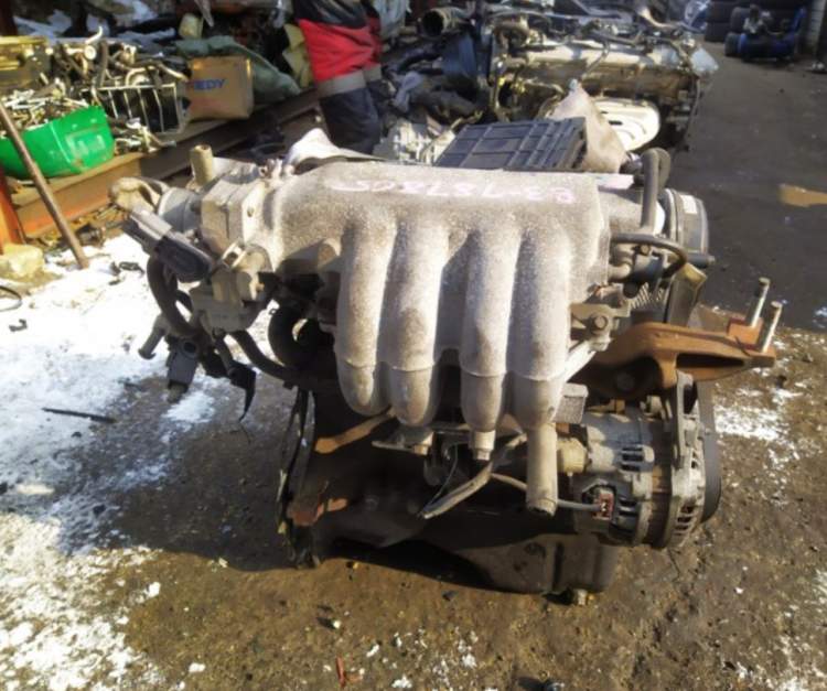 двигатель B3 на MAZDA FAMILIA BJ3P ( Мазда Фамилия )