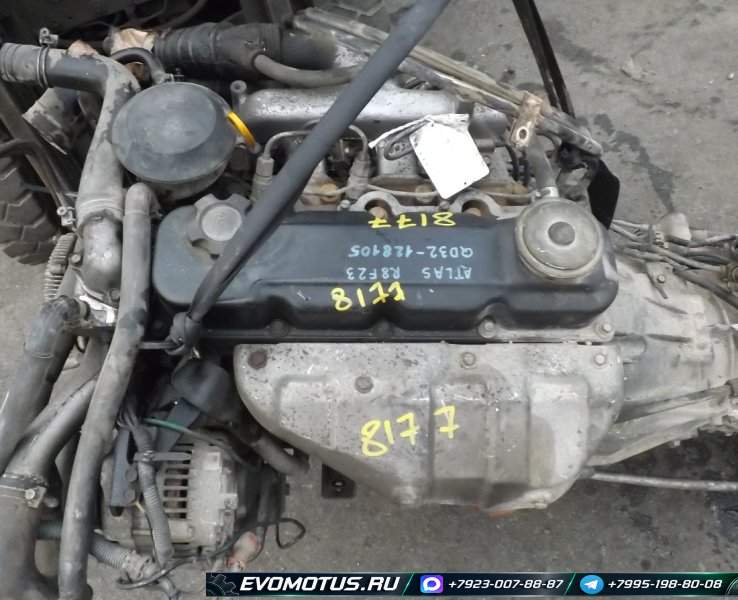 двигатель QD32 на NISSAN ATLAS R8F23 (ниссан атлас) двигатель QD32 на NISSAN ATLAS R8F23 (ниссан атлас)