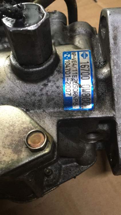 тнвд 167000W800 на QD32 NISSAN ELGRAND E50 (ниссан эльгранд)