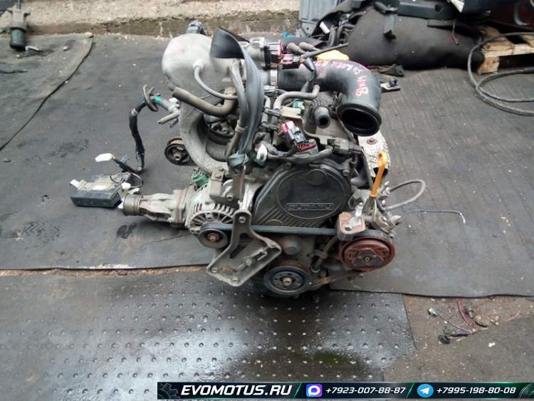 двигатель EN07 на SUBARU R2 RC2 (субару р2)