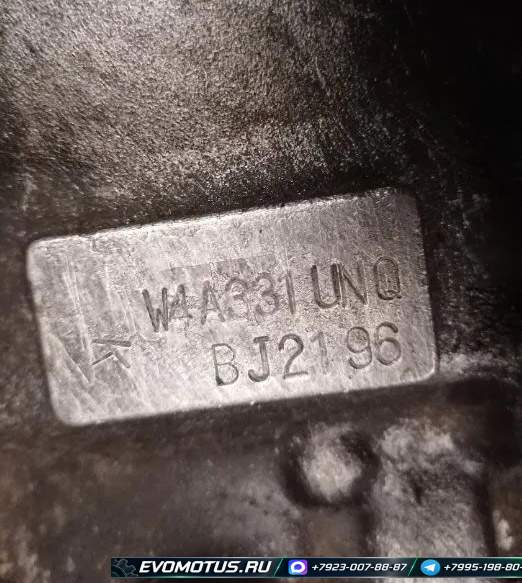 АКПП W4A331UNQ на 6G72 MITSUBISHI DIAMANTE F27A (мицубиси диамант)