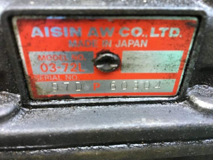 АКПП 03-72L на 4D56 MITSUBISHI DELICA P25W (мицубиси делика)