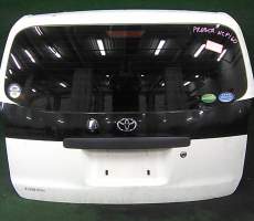 дверь пятая на 1nz-fe TOYOTA PROBOX ncp160 (Тойота Пробокс) белый задняя   
