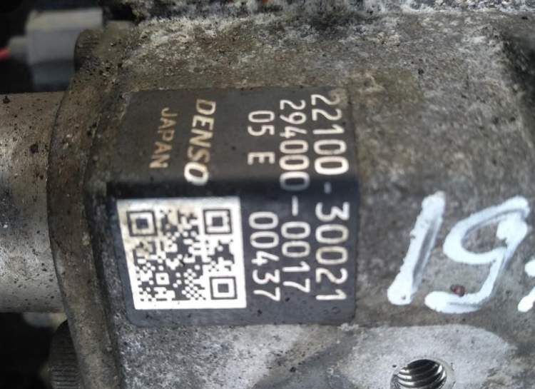 тнвд 22100-30021 на 1KDFTV TOYOTA LAND CRUISER PRADO KDJ120, KDJ125 (Тойота Ланд Крузер)