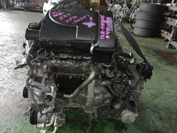 Двигатель 1KRFE TOYOTA YARIS KSP90 (Тойота Ярис)