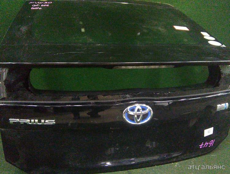 дверь пятая на 2zr-fxe TOYOTA PRIUS zvw30 (Тойота Приус) черный     