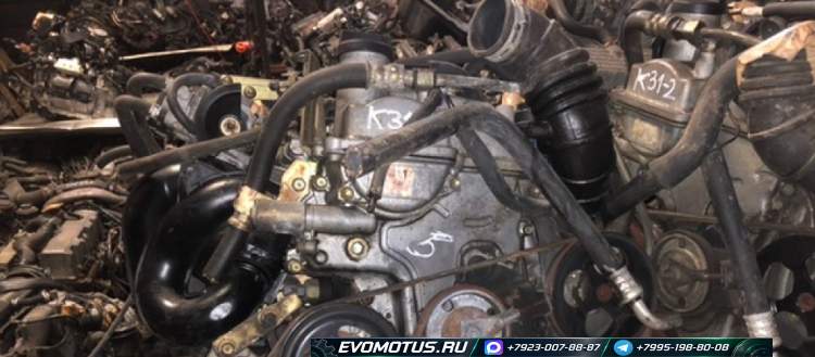 двигатель K3-VET на DAIHATSU YRV M201G (дайхацу ярв)