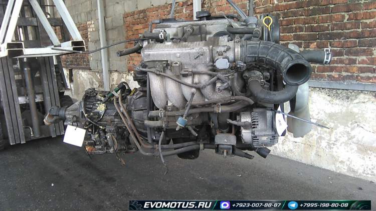 Двигатель G13B на SUZUKI JIMNY WIDE JB33W (сузуки джимни вайд)