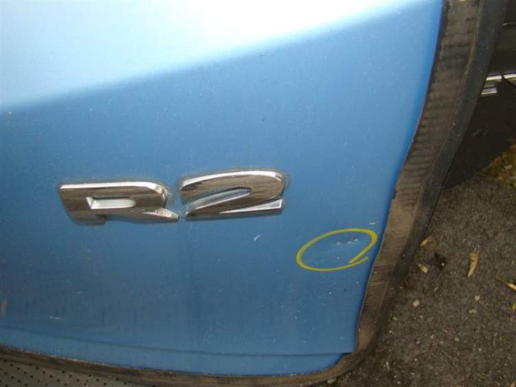 Дверь 5-я Subaru R2 RC1 EN07   голубой