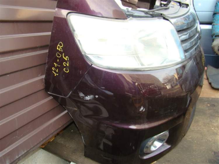 Ноускат Nissan Serena C25 MR20DE  бордовый L42