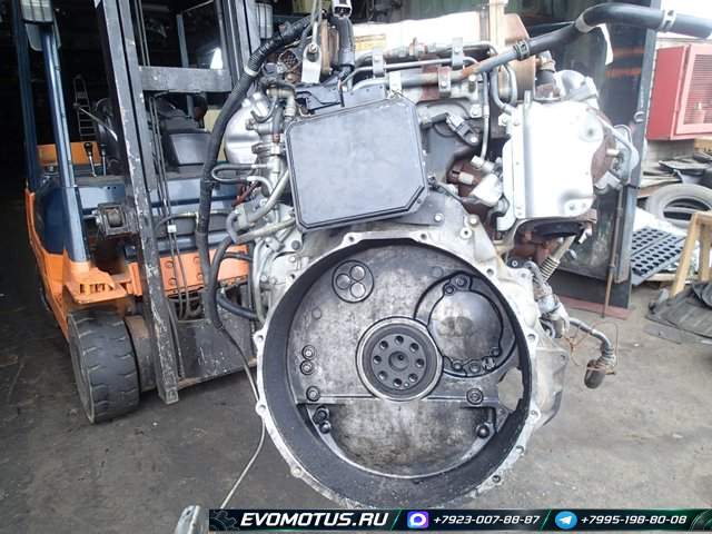 двигатель 4HK1T на ISUZU ELF NPR75 ( исузу эльф)