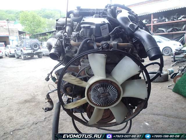 двигатель 4HK1T на ISUZU ELF NPR75 ( исузу эльф)