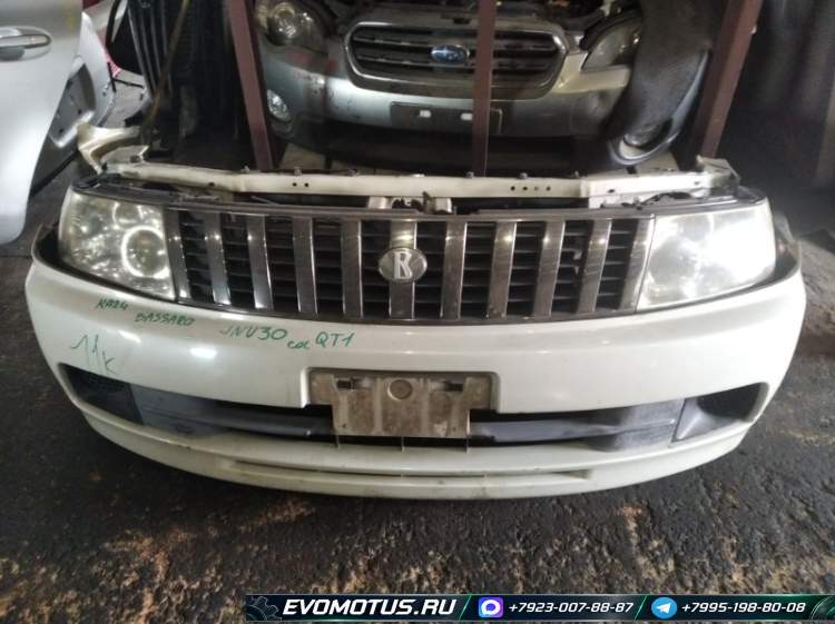 Ноускат на KA24 NISSAN BASSARA JNU30 (ниссан бассара) белый
