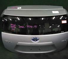 дверь пятая на 1nz-fxe TOYOTA AQUA nhp10 (Тойота Аква) серый задняя   