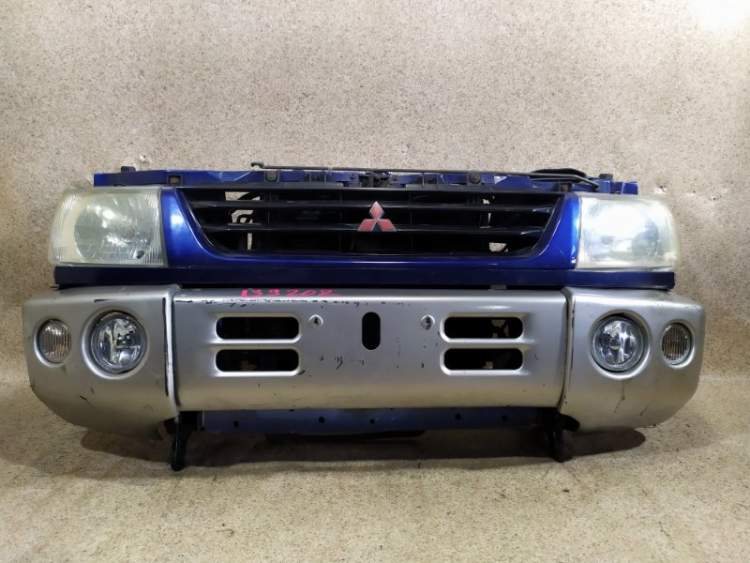 Ноускат  на 4A30 MITSUBISHI  PAJERO MINI H53A (Мицубиси Паджеро Мини) СИНИЙ-СЕРЕБРО