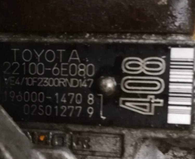 тнвд 22100-6E080 на 3CT TOYOTA TOWN ACE CR40 (тойота таун айс) тнвд 22100-6E080 на 3CT TOYOTA TOWN ACE CR40 (тойота таун айс)