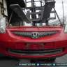 Ноускат на L13A  HONDA FIT GD1 ( хонда фит ) красный