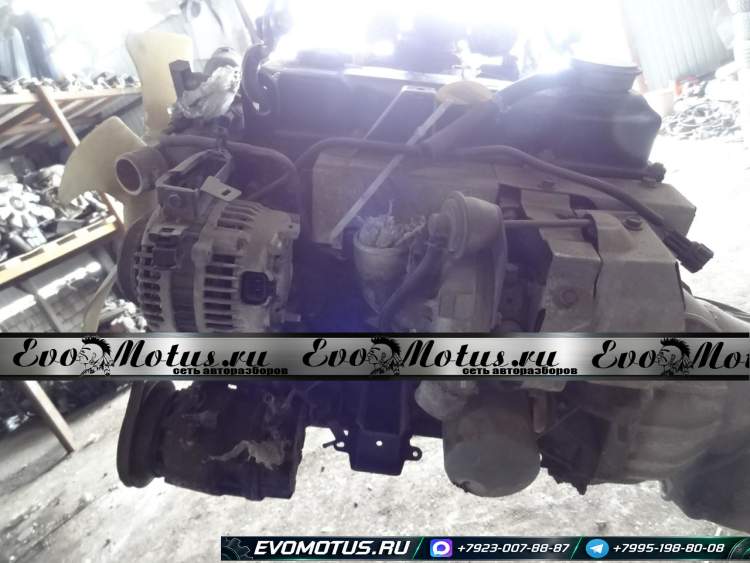 двигатель QD32 на NISSAN TERRANO REGULUS JRR50 (ниссан террано регулус)