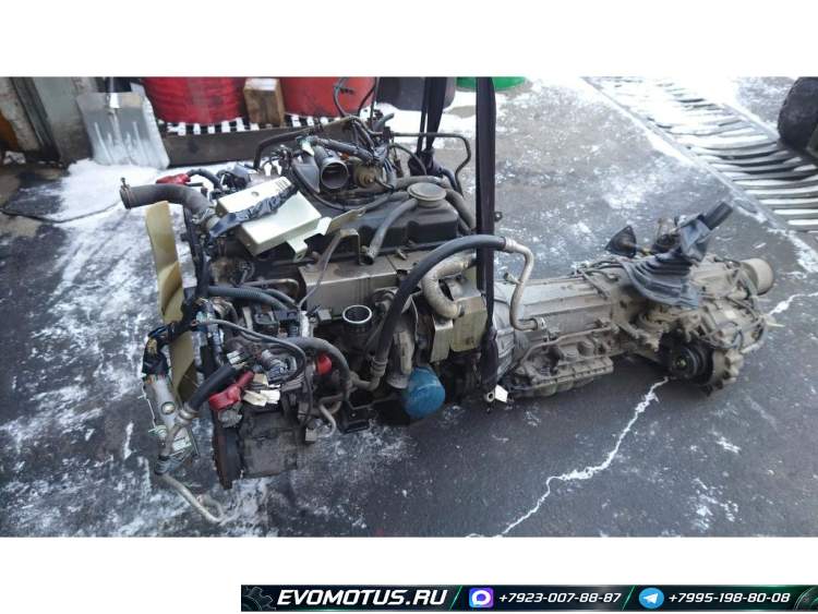 двигатель QD32 на NISSAN TERRANO RR50 (ниссан террано)