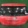 дверь пятая на 1nz-fe TOYOTA COROLLA FIELDER nze121 (Тойота Королла Филдер) красный задняя   