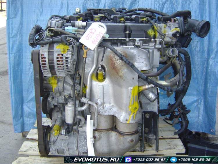 двигатель QR20 на NISSAN BLUEBIRD SYLPHY TG10 (ниссан блюбирд силфи)