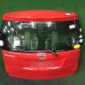 дверь пятая на 1nr-fe TOYOTA RACTIS ncp120 (Тойота Рактис ) красный задняя   