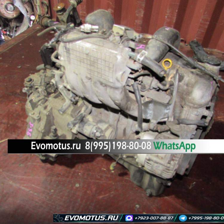 Двигатель K10AT на SUZUKI WAGON R WIDE MA61S (сузуки вэгон р вайд)