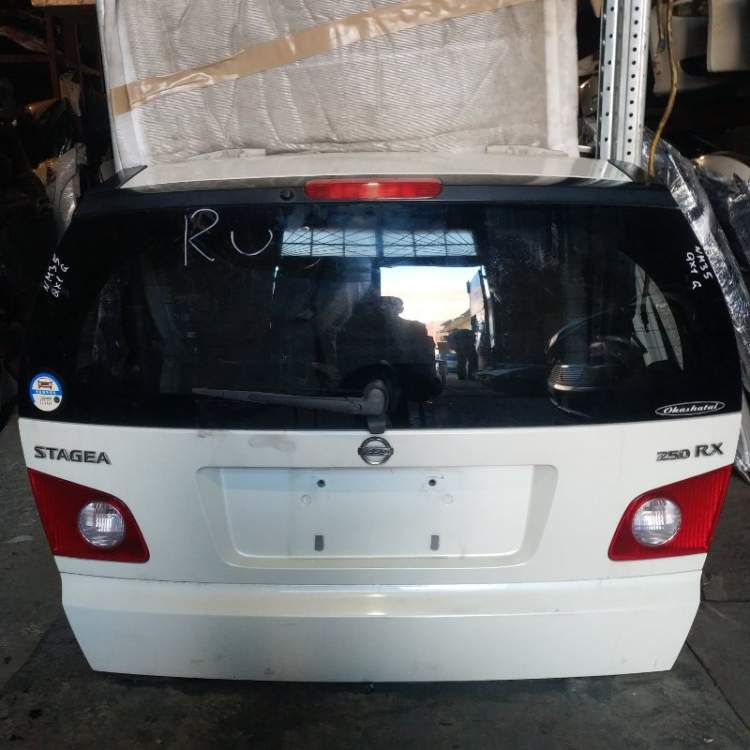 Дверь 5-я Nissan Stagea NM35  перламутр QX1