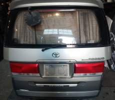 Дверь 5-я Toyota Hiace Regius KCH47  серебристый